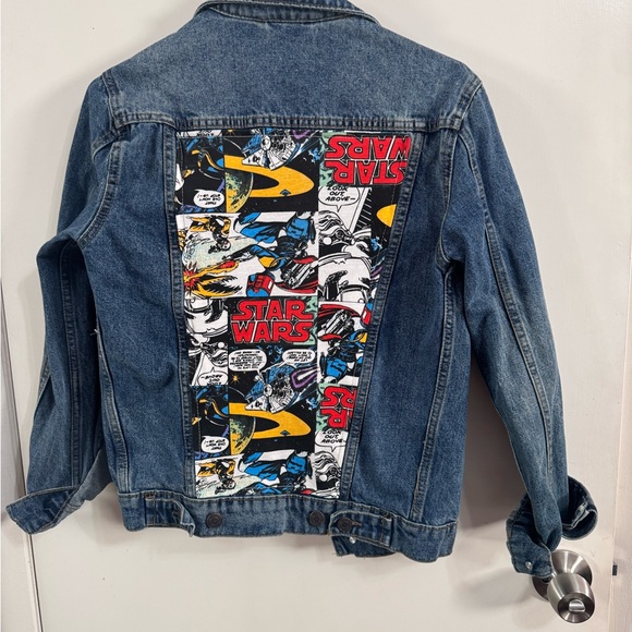 Star Wars Denim Jacket- custom vintage character print design. - Picture 2 of 6